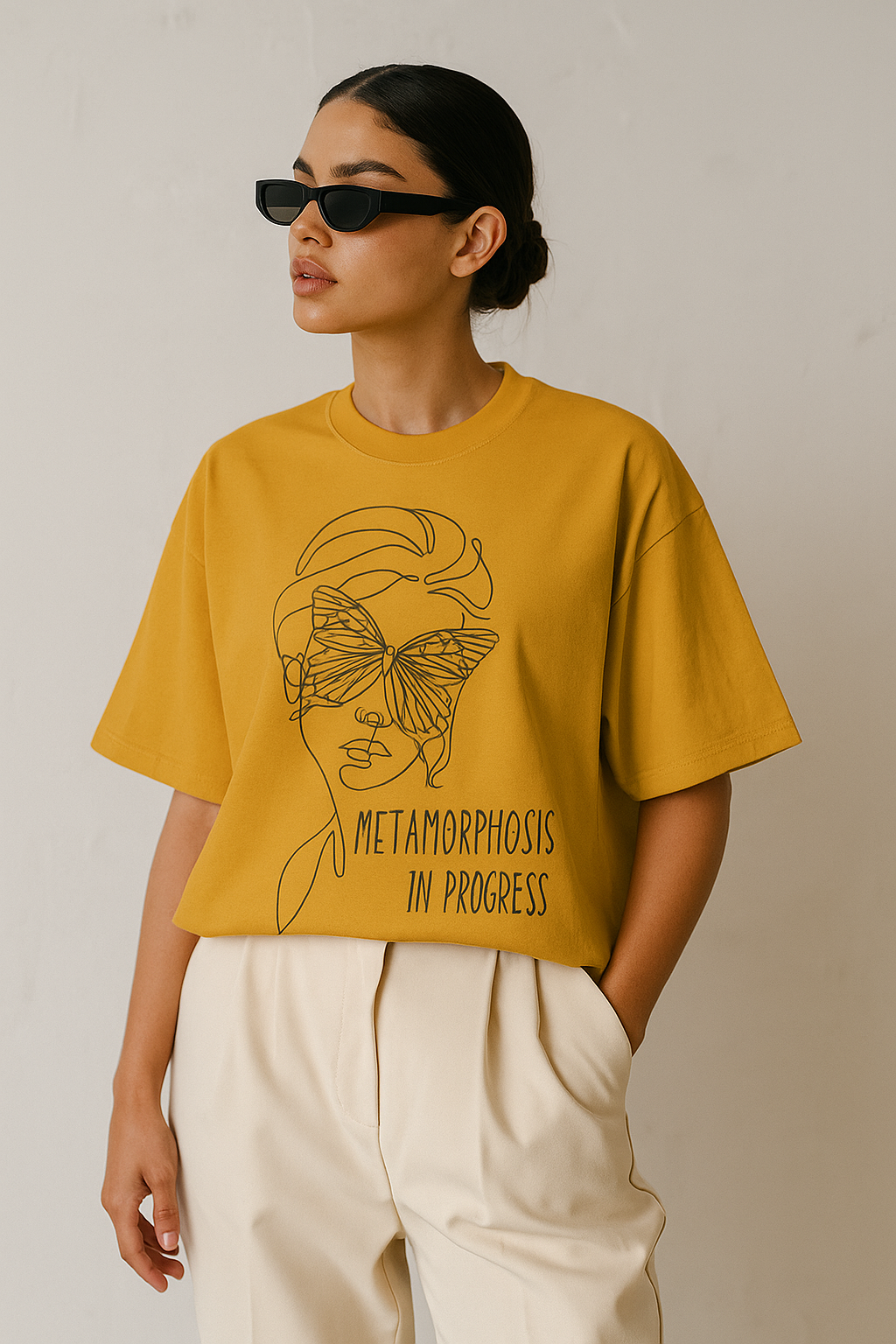 ZVRØ “Metamorphosis in Progress” Oversized Graphic Tee – Multiple Colors