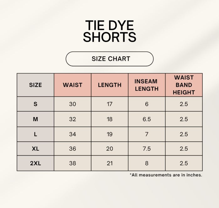 ZVRØ Unisex Tie-Dye Cotton Shorts