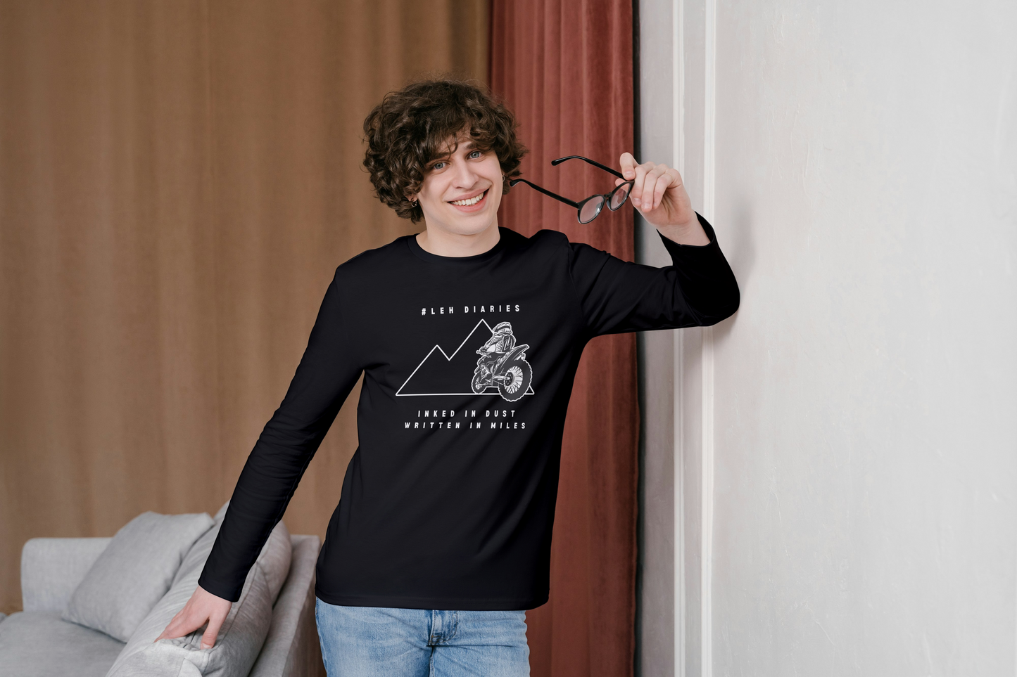 Leh Diaries - Men's Full Sleeve T-Shirt | ZVRØ Originals
