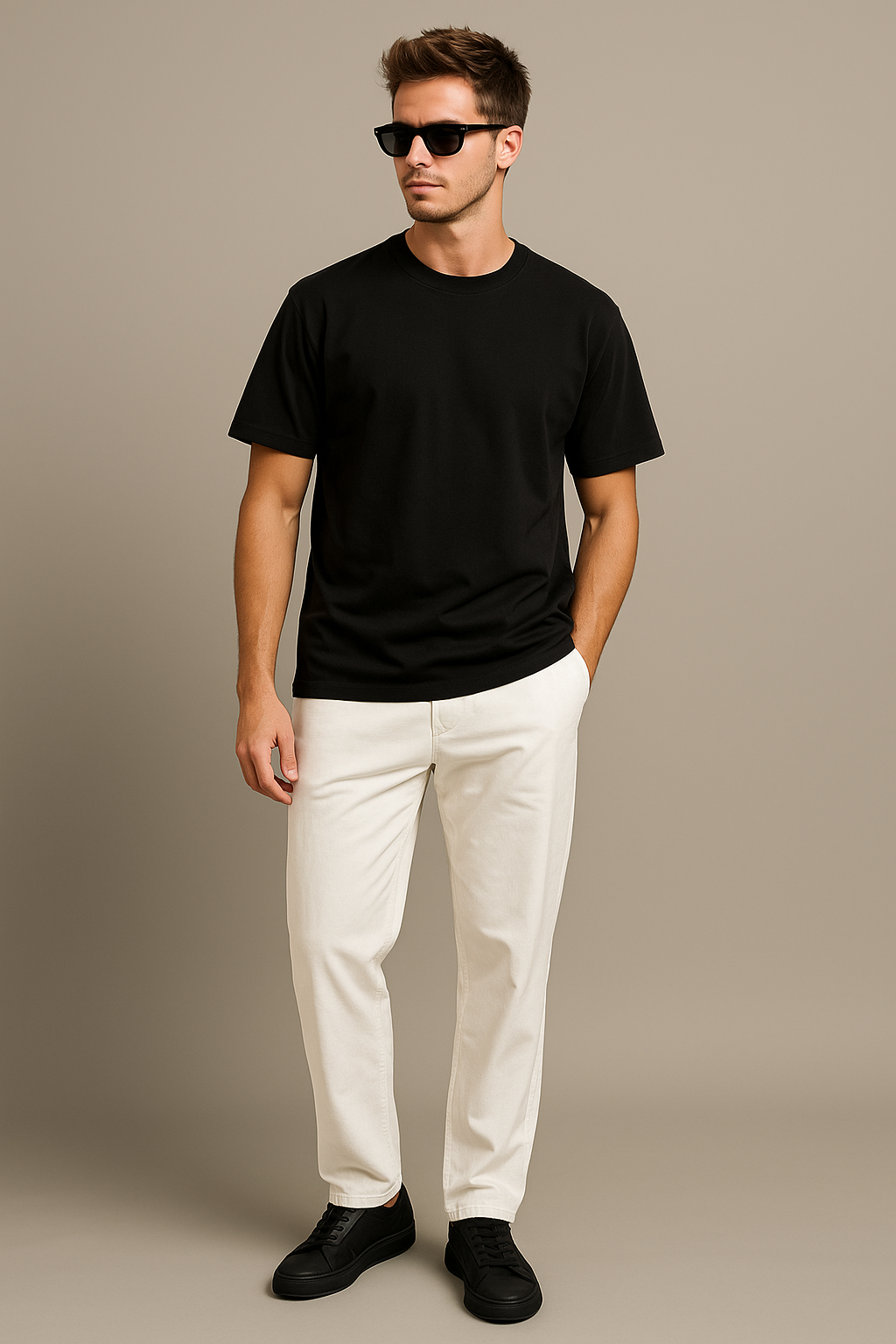 ZVRØ Unisex Stretch Cotton T-Shirt – Soft, Breathable & Everyday Perfect