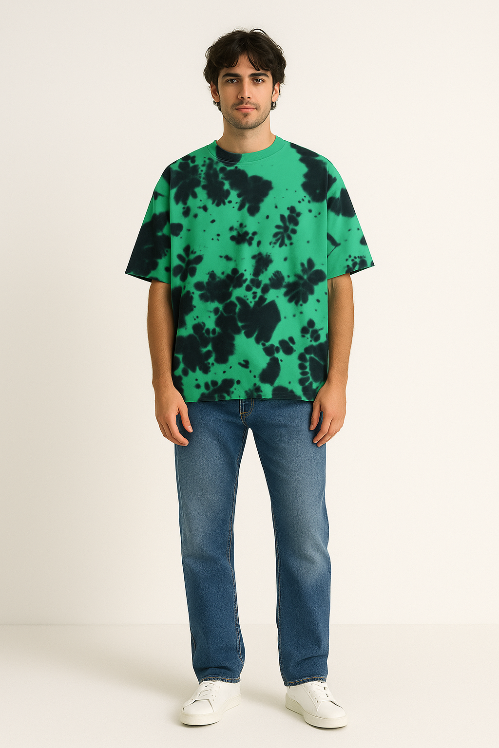 ZVRØ Unisex Oversized Tie-Dye Tee – Streetwear Essential