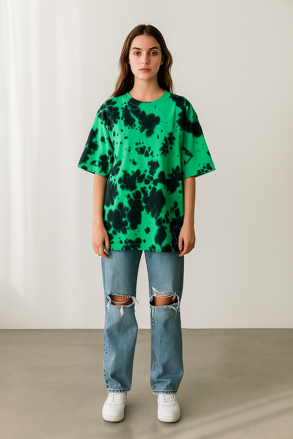 ZVRØ Unisex Oversized Tie-Dye Tee – Streetwear Essential