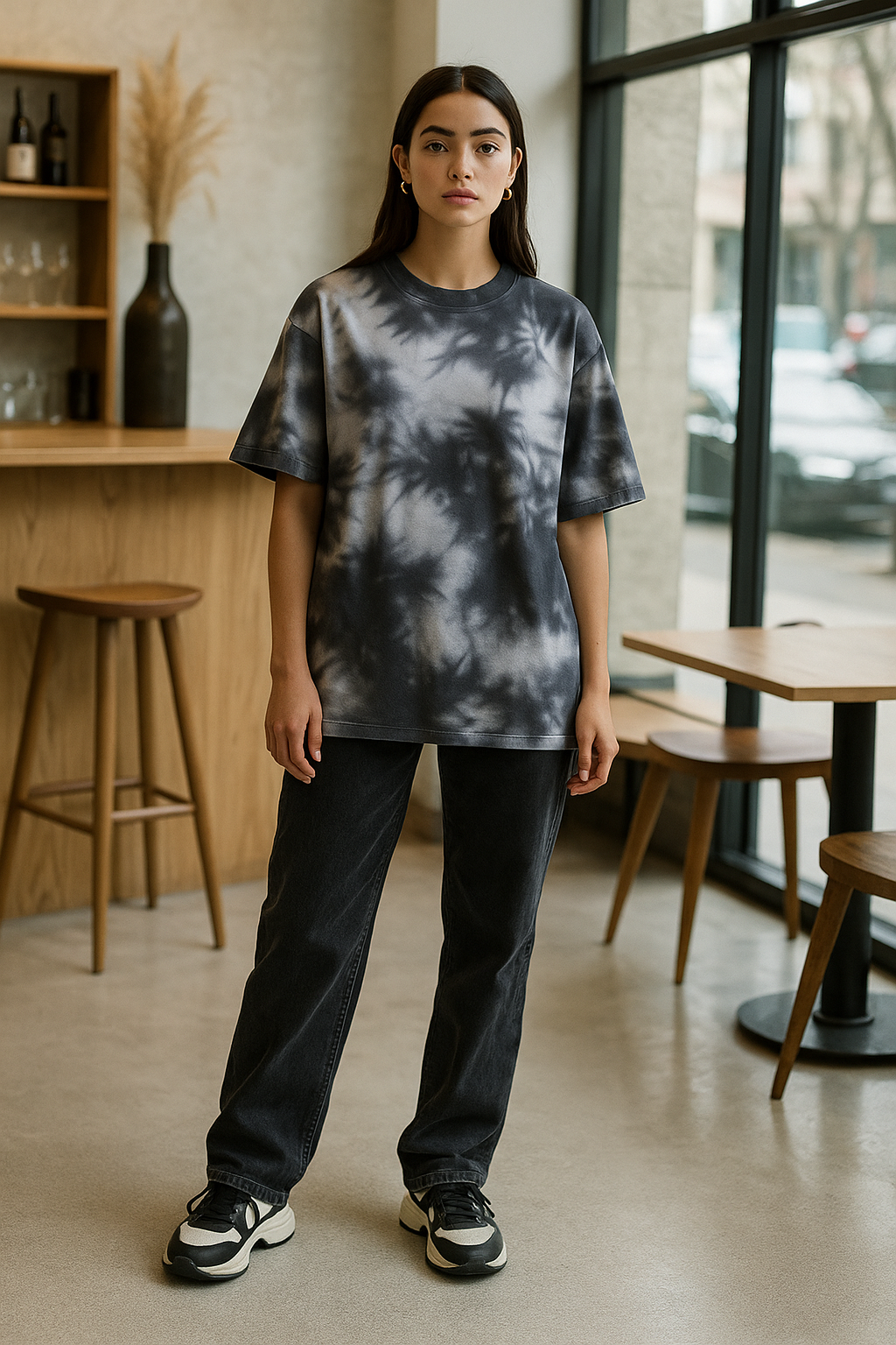 ZVRØ Unisex Oversized Tie-Dye Tee – Streetwear Essential