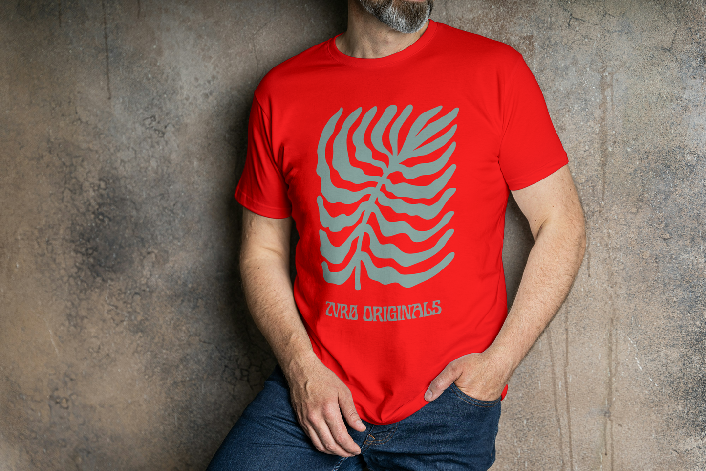 ZVRØ Originals – Monstera Unisex Classic Crew T-Shirt