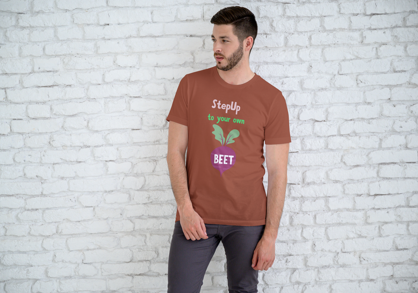 Step Up to the Beet – ZVRØ Unisex Classic Crew T-Shirt