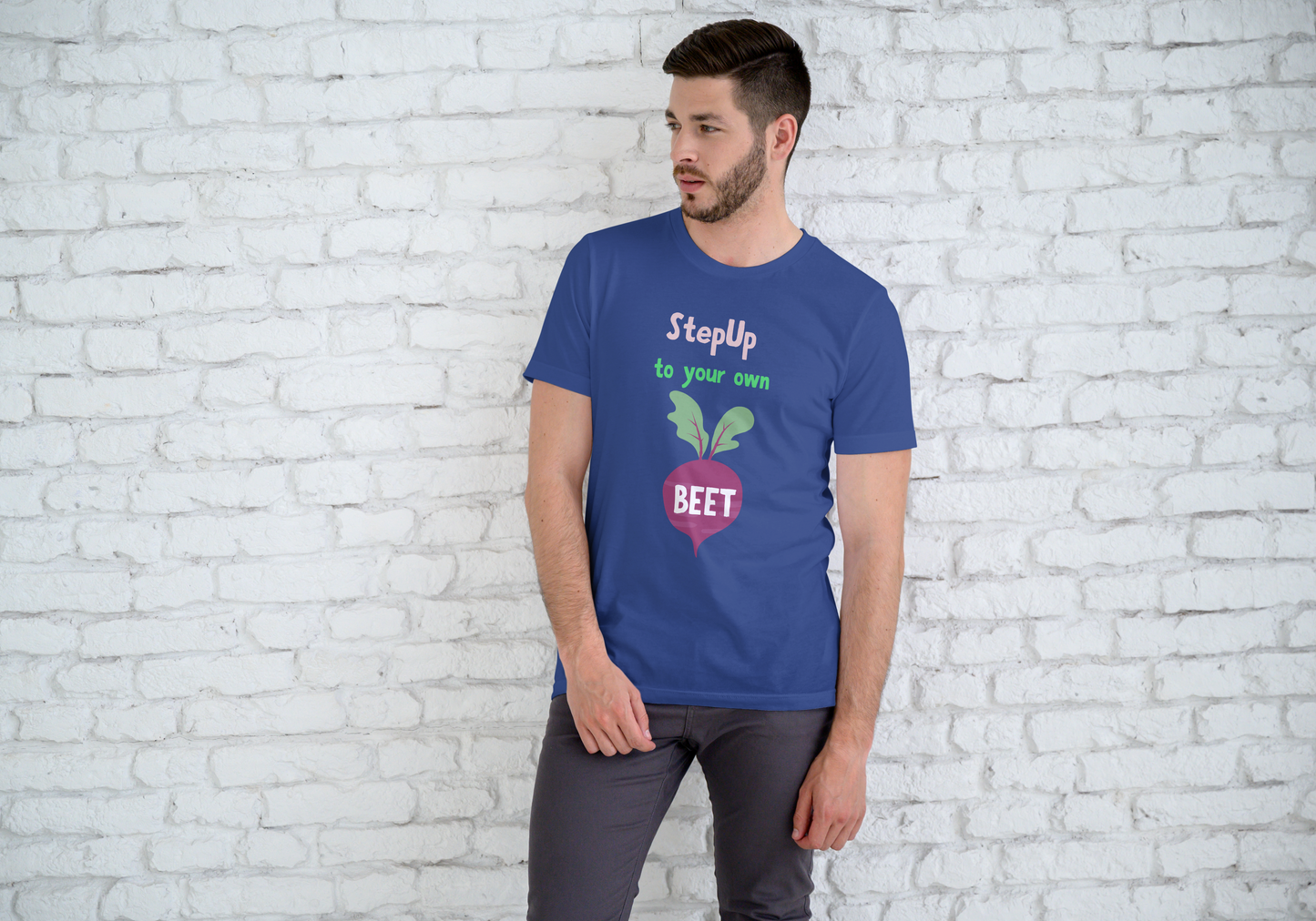 Step Up to the Beet – ZVRØ Unisex Classic Crew T-Shirt