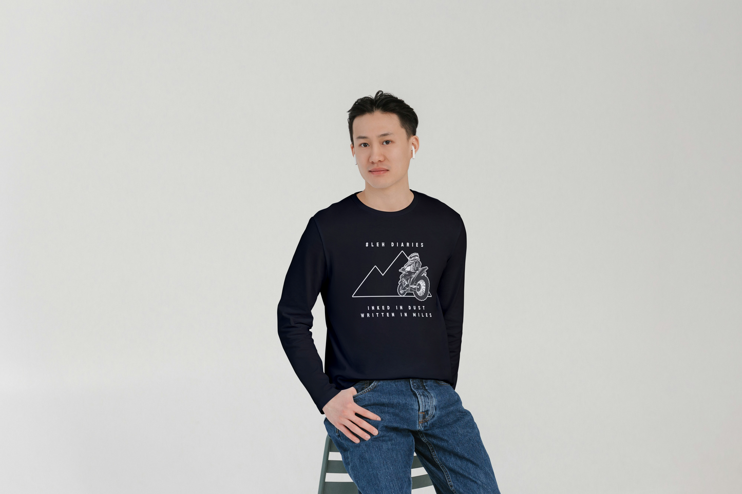 Leh Diaries - Men's Full Sleeve T-Shirt | ZVRØ Originals