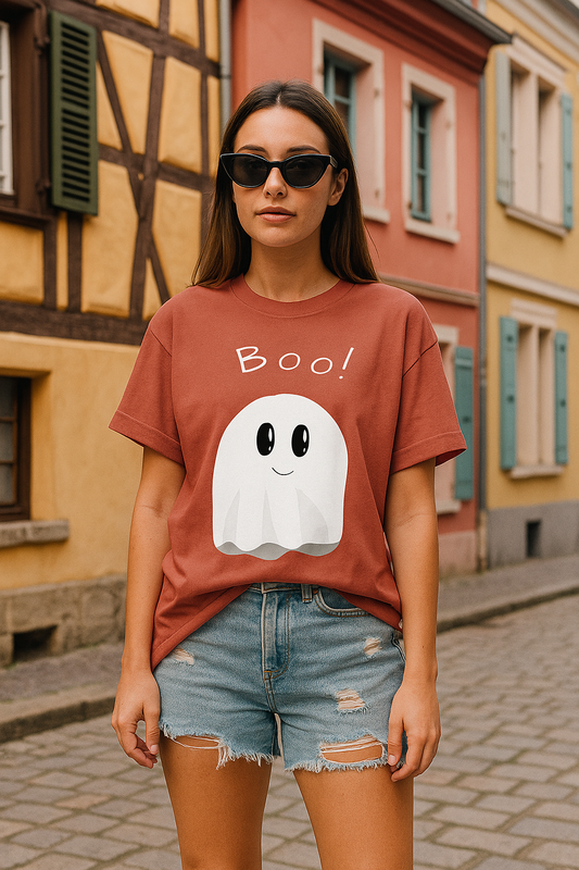 ZVRØ BOO! Oversized Unisex Tee