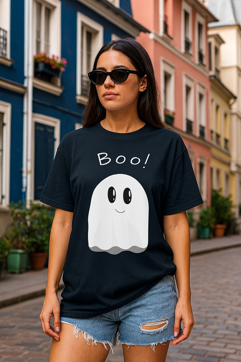 ZVRØ BOO! Oversized Unisex Tee