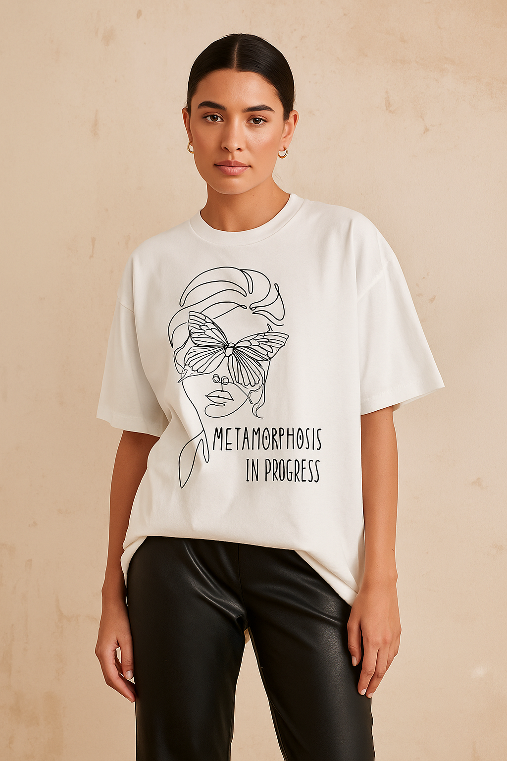 ZVRØ “Metamorphosis in Progress” Oversized Graphic Tee – Multiple Colors