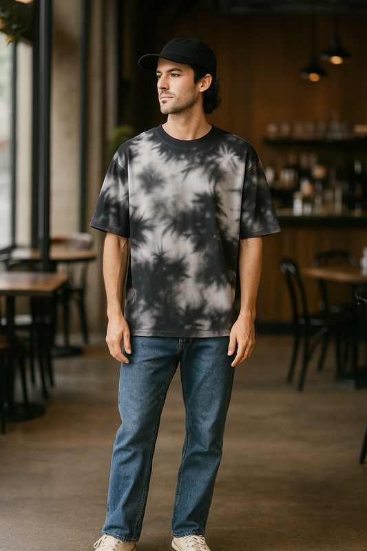ZVRØ Unisex Oversized Tie-Dye Tee – Streetwear Essential
