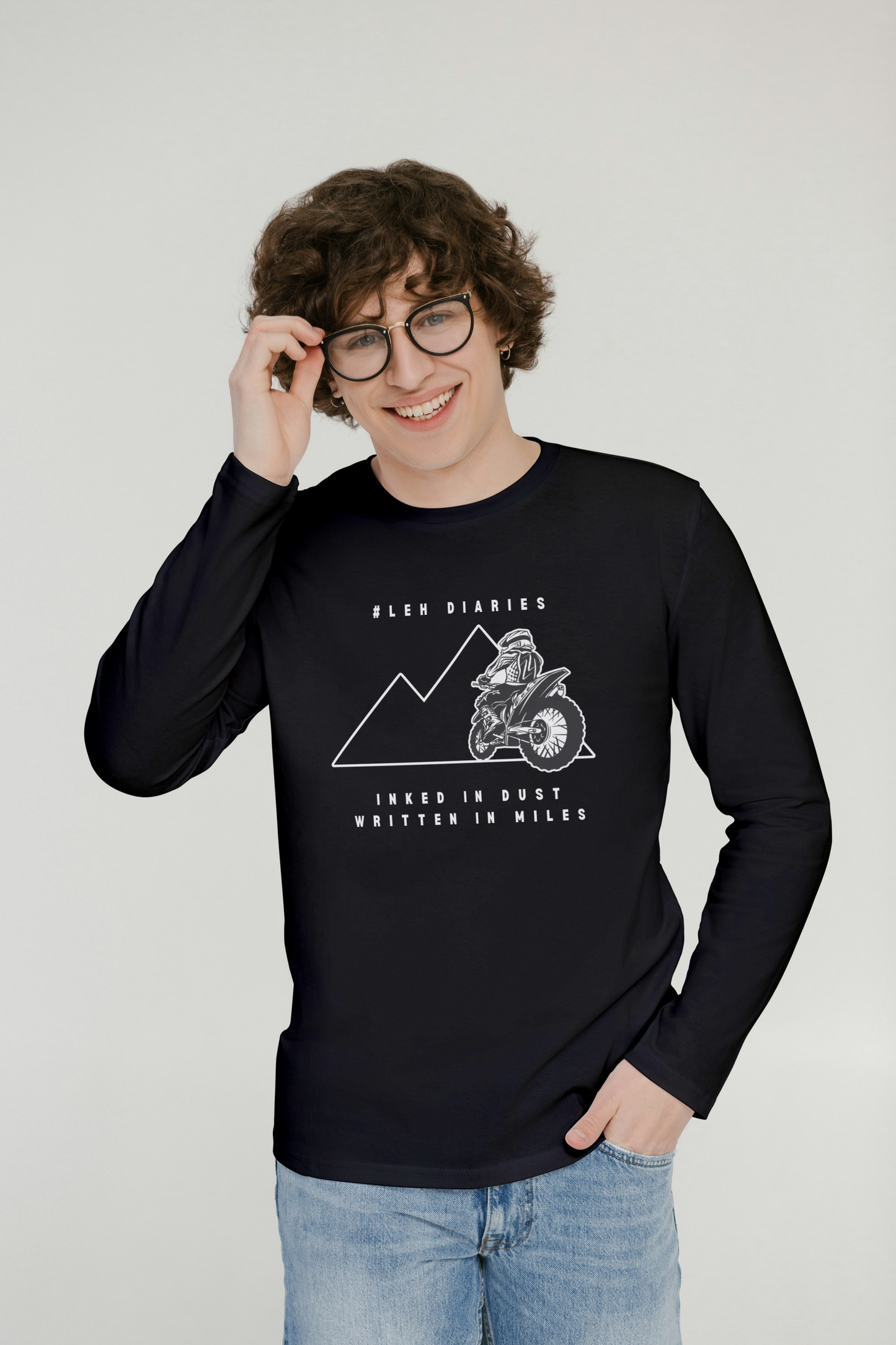 Leh Diaries - Men's Full Sleeve T-Shirt | ZVRØ Originals