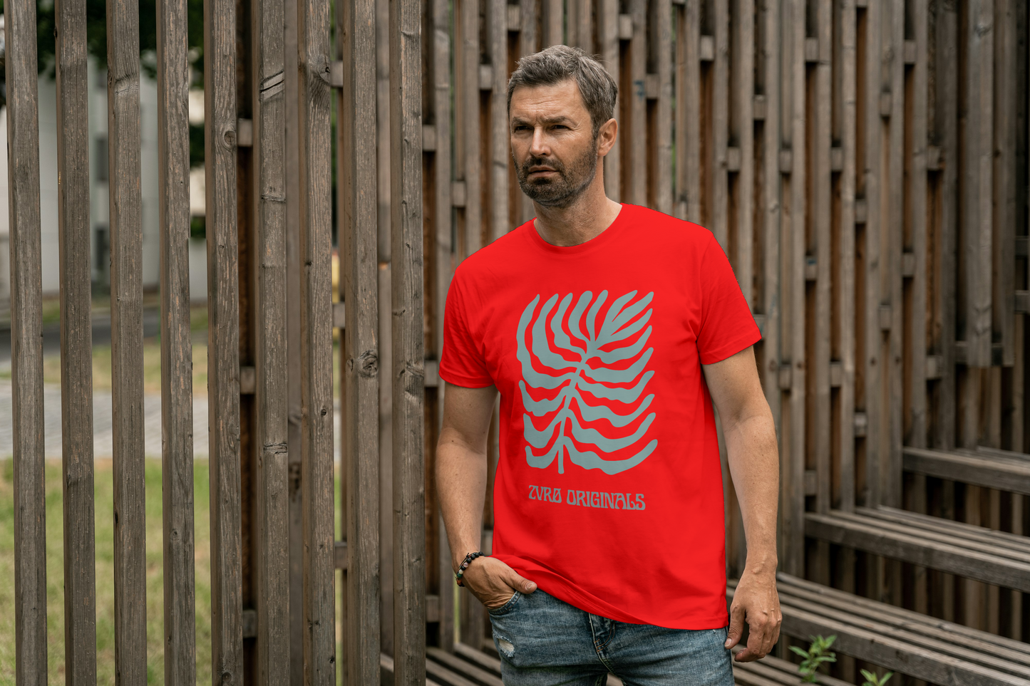 ZVRØ Originals – Monstera Unisex Classic Crew T-Shirt